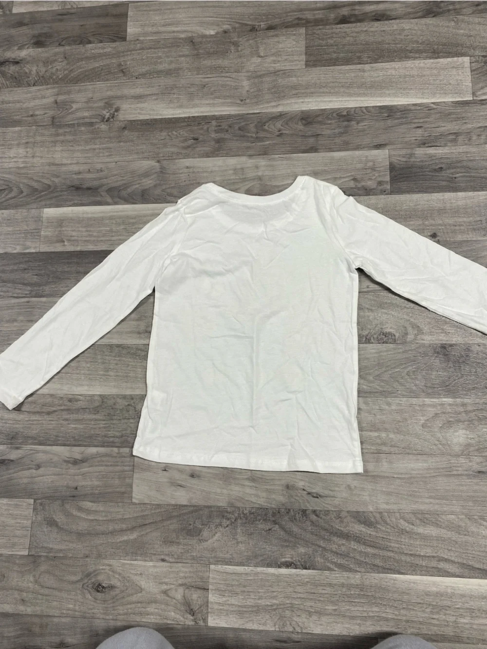 The Children's Place White Graphic Long Sleeve Tee